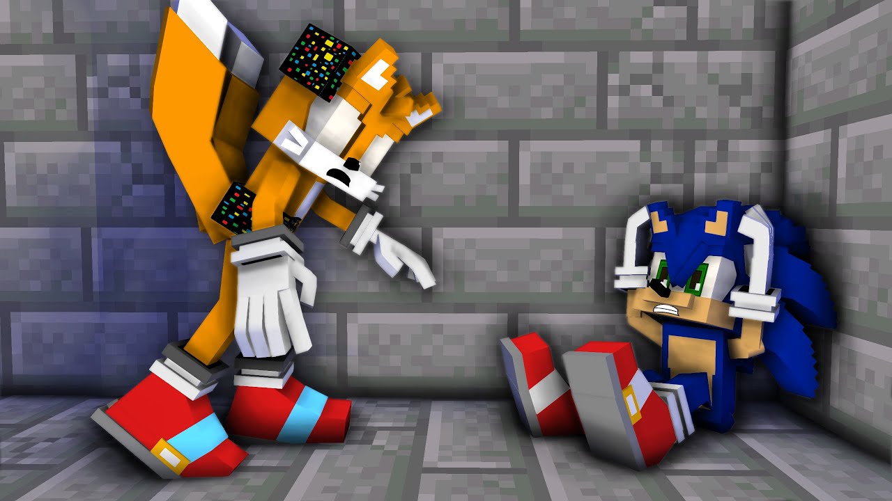 TAILS CAUGHT SONIC | Sonic Minecraft Animation