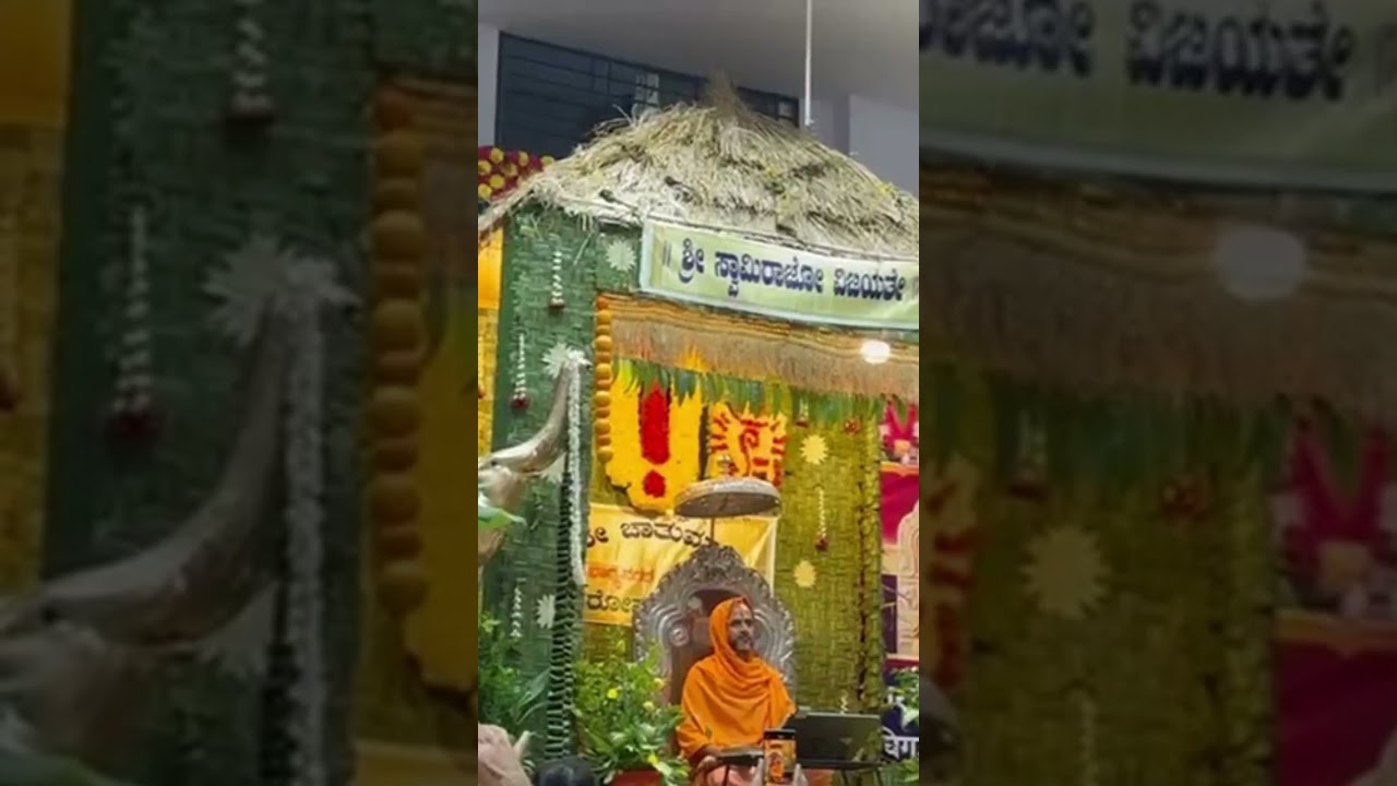 Last day of chaturmasya at Bhagyanagar.