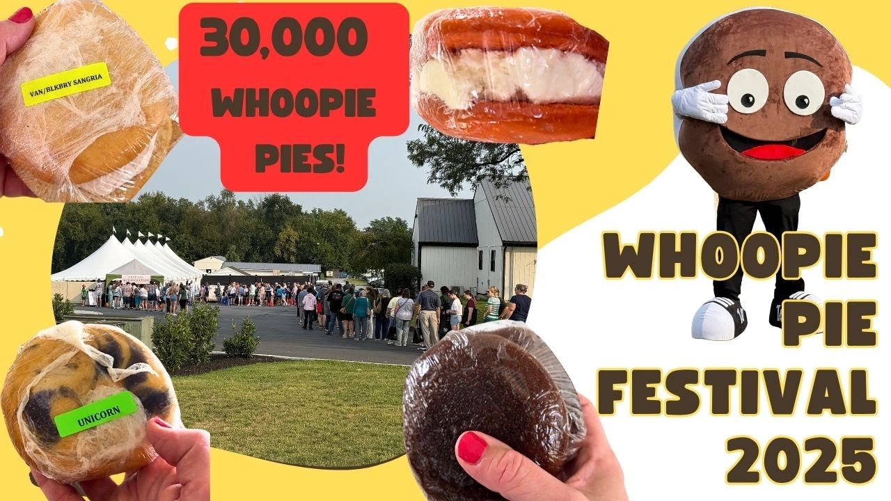 Whoopie Pie Festival 2025 at Hershey Farm Resort  #lancasterpa #whoopiepie #food #festival