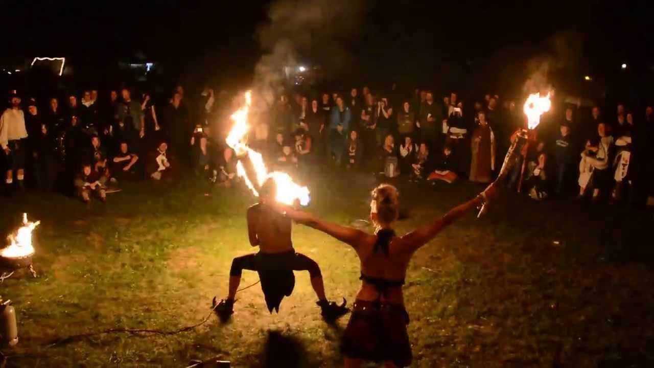 Abraxas und Luna beim 1.Historischen Familienspektakel