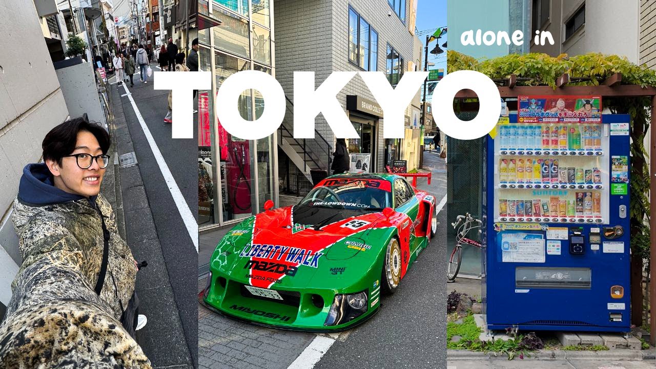 solo traveling in Tokyo vlog 🗼