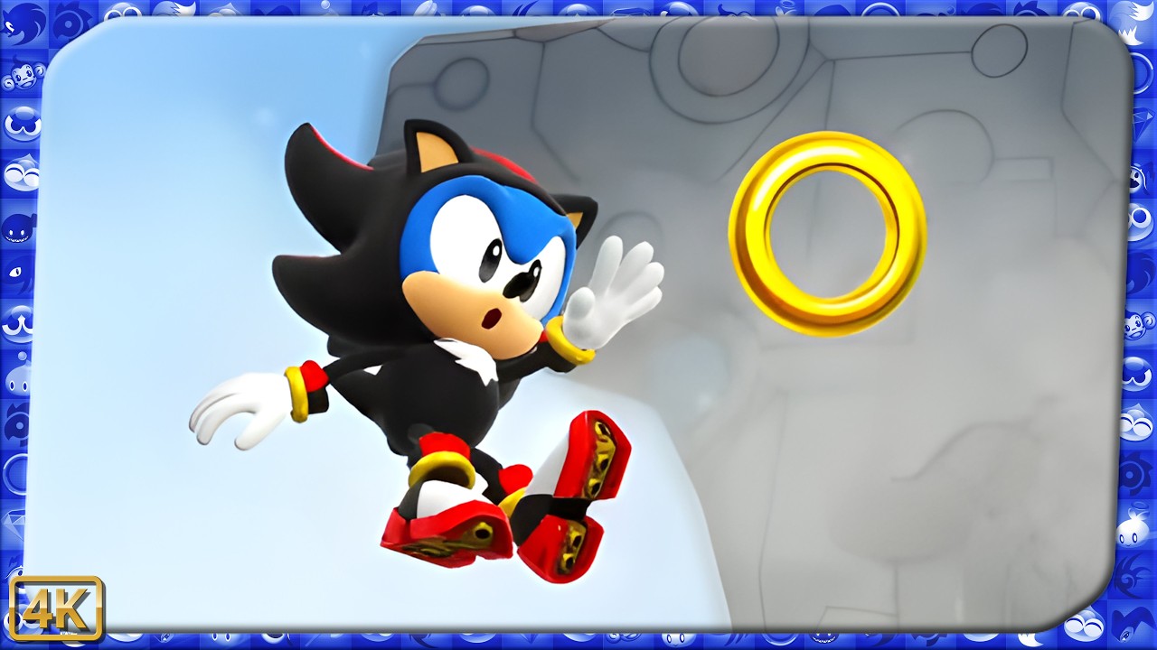 Sonic Superstars ⁴ᴷ Sky Temple Zone (Shadow Sonic)