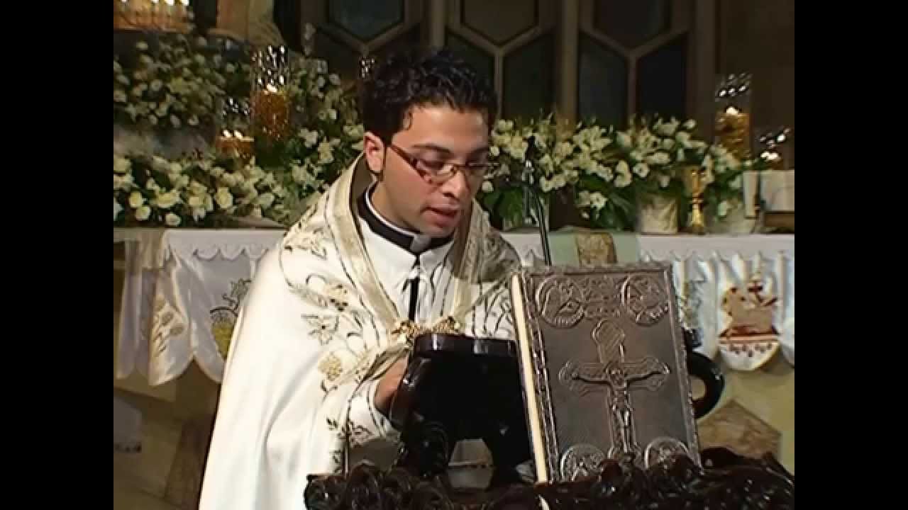 Mass priestly ordination of paul kass Daoud-Syriac riteقداس الرسامة الكهنوتية-بول قس داود-طقس سرياني
