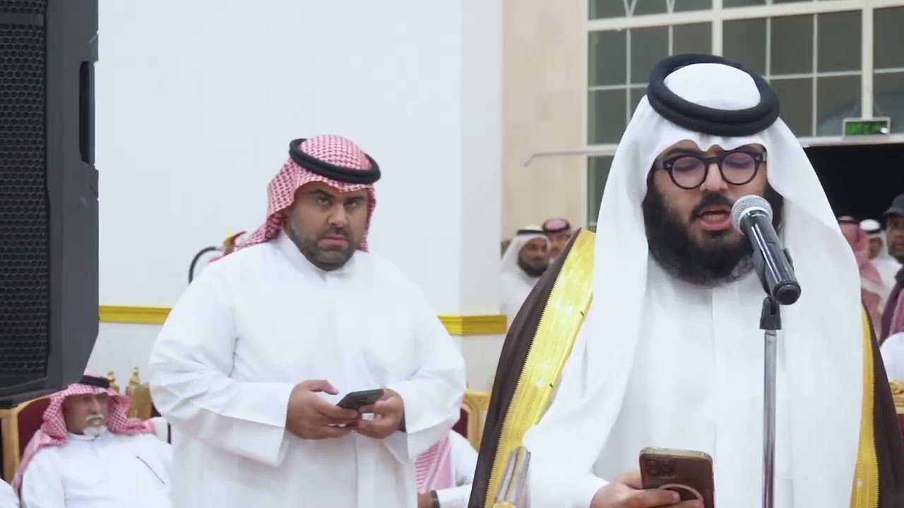 قصيدة جزاع حجاب ابن دحيلان الشمري في حفل زواج علي و محمد بن فهد العرقان