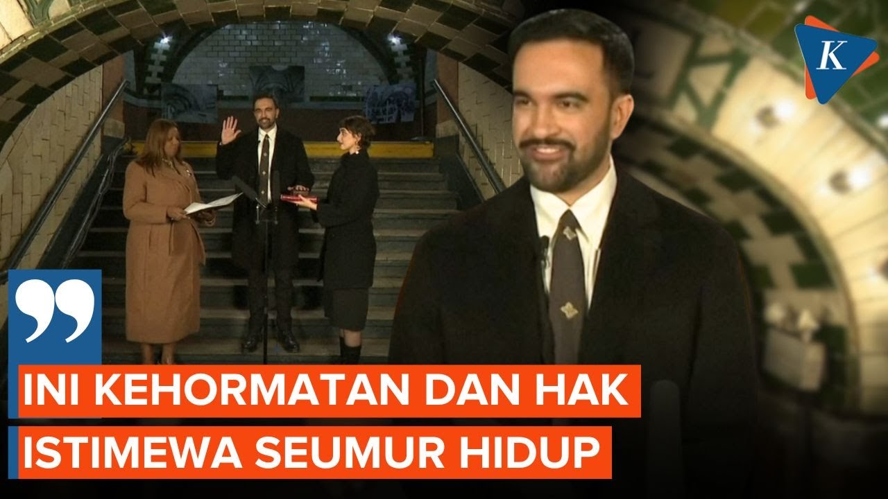 Dilantik Jadi Wali Kota New York, Mamdani: Kehormatan dan Keistimewaan Seumur Hidup