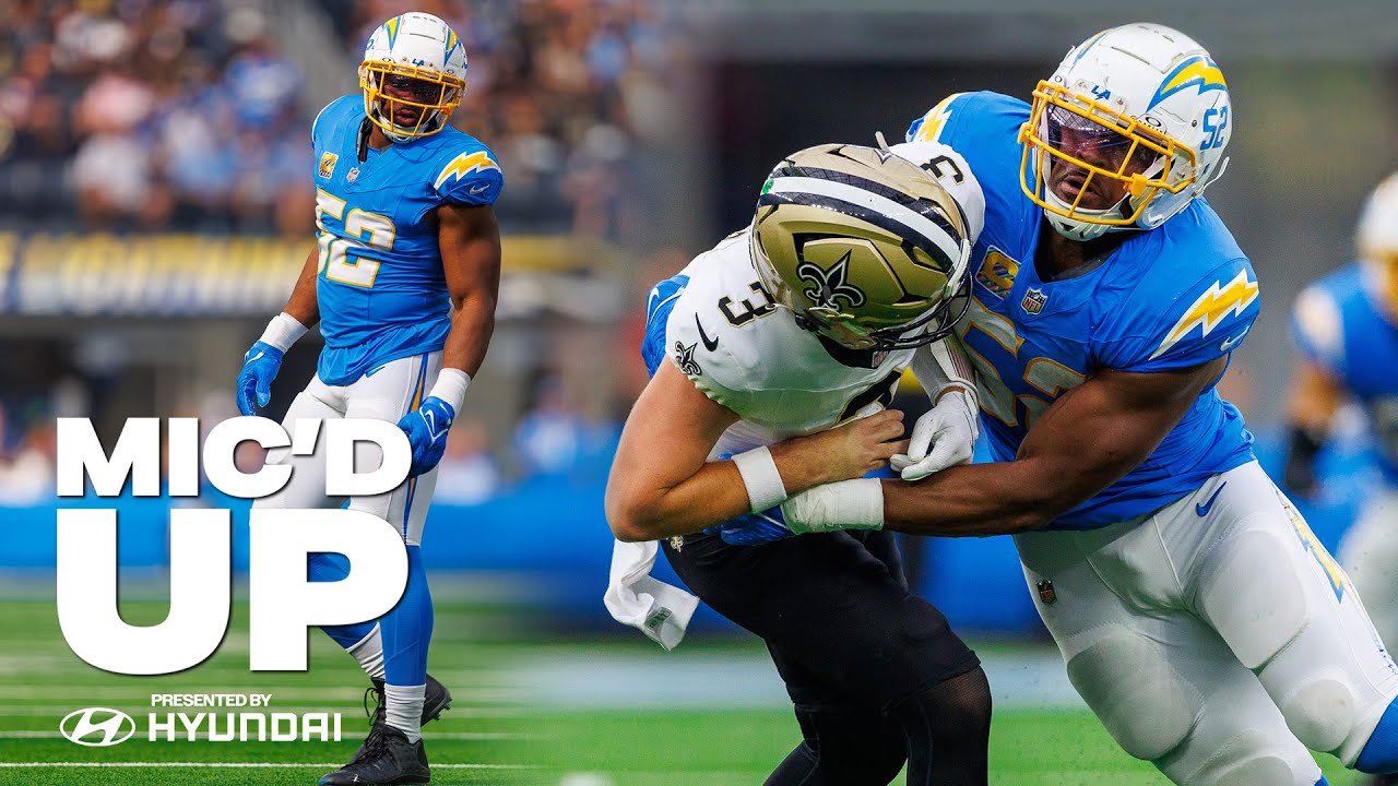 Микрофон поднят: Халил Мак «That Boy Scared» | LA Chargers