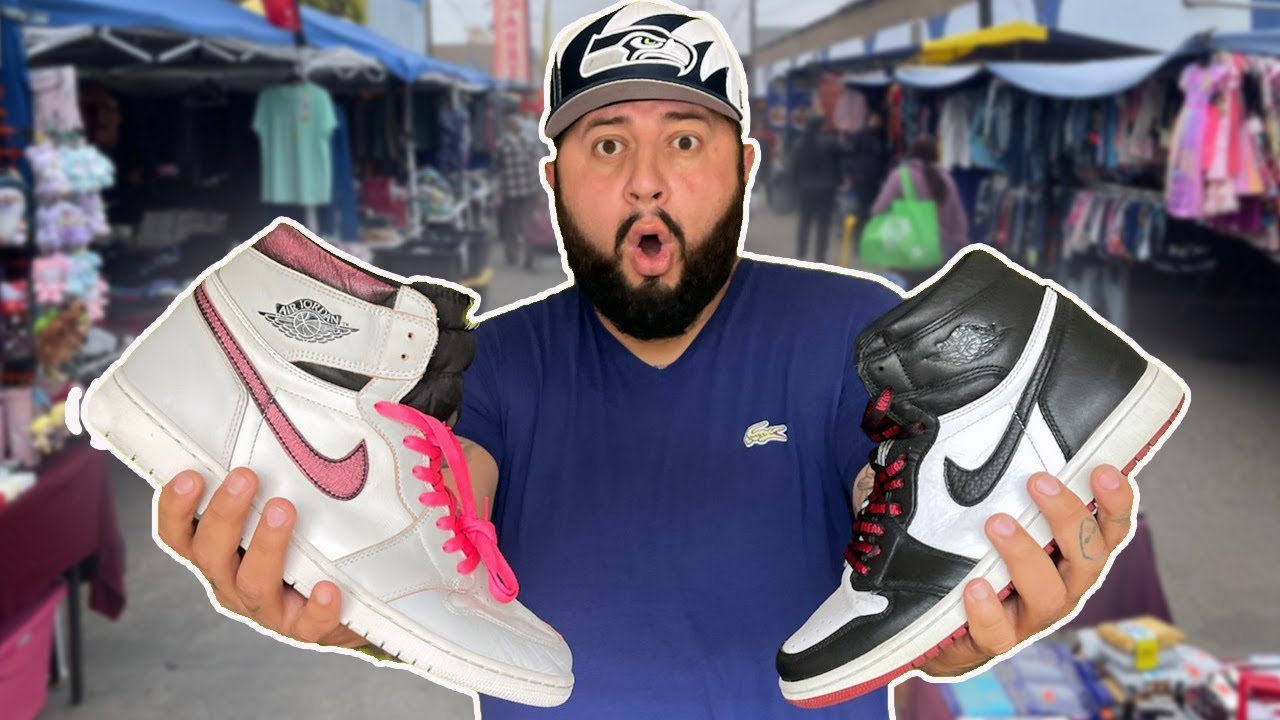 ENCONTRE JORDANS en el TIANGUIS