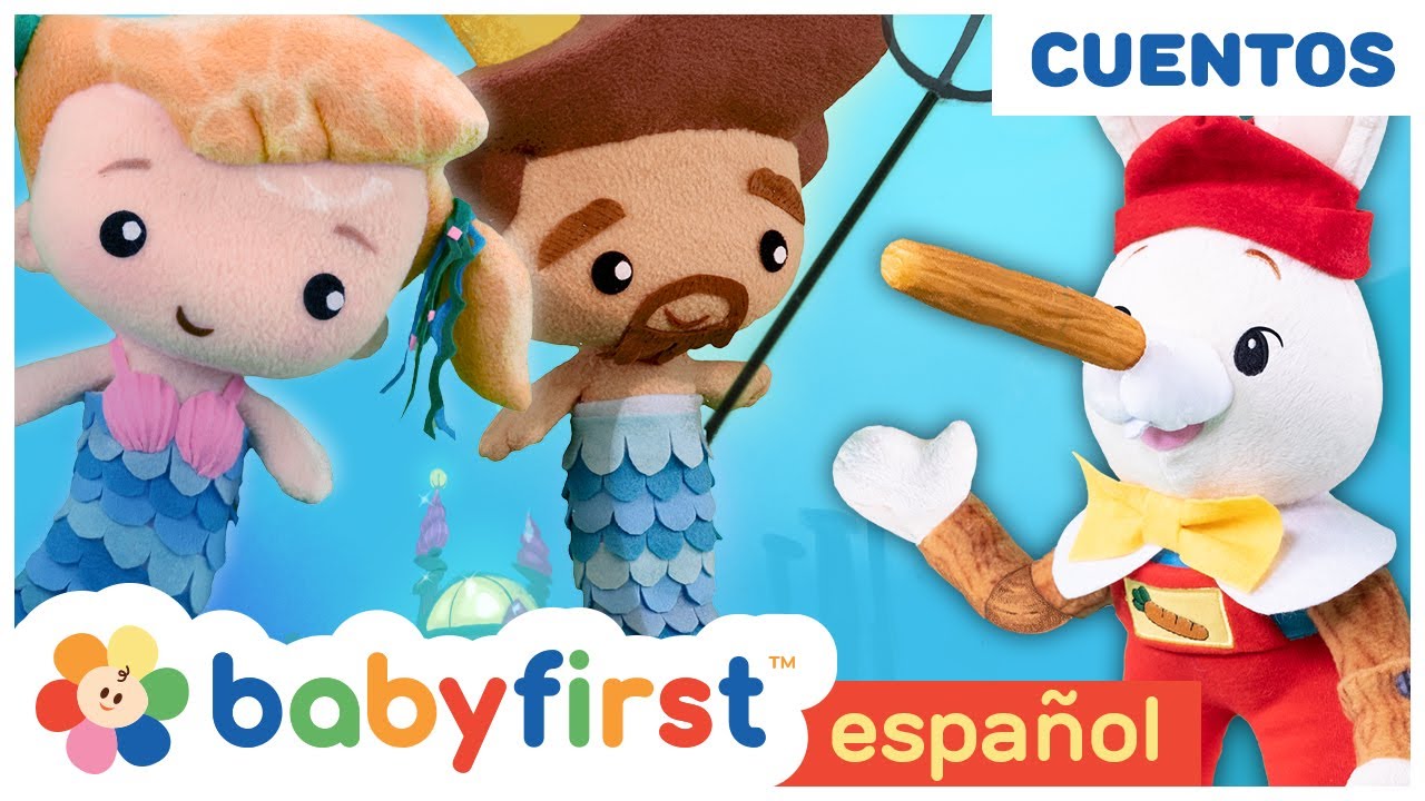 Cuentos para dormir | Cuentos y Amigos | Pinocho | La Sirenita | El Ruiseñor y mas | Baby First TV