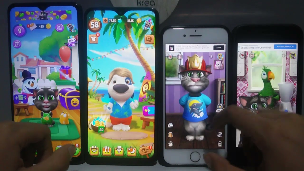 My Talking Tom 2 Echo VS My Talking Hank Echo VS Talking Tom Cat 2 Echo VS Talking Pierre Echo 808