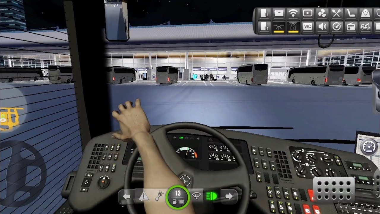 Bus simulator ultimate mobile Gempaley 🚌🛣️
