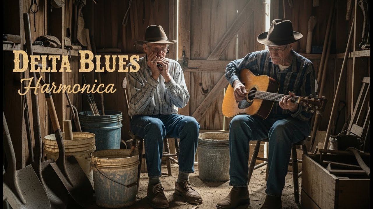 Legendary Delta Blues Harmonica – Acoustic Performances Inspired by Classic Blues Masters