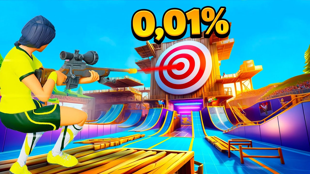 5 LEBEN CHALLENGE im Fortnite TRICKSHOT Deathrun