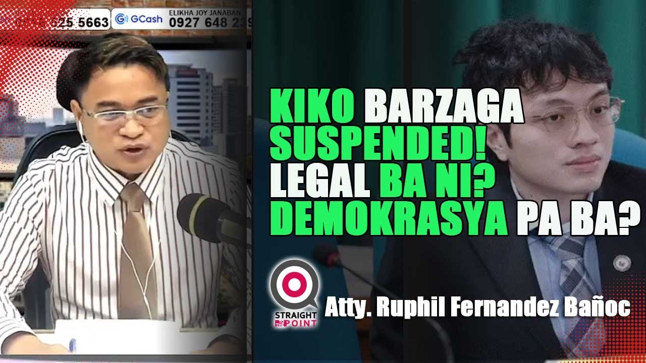 Kiko Barzaga Suspended! Legal ba ang Disiplina? Demokratiko pa ba ang Kongreso? | STP Analysis