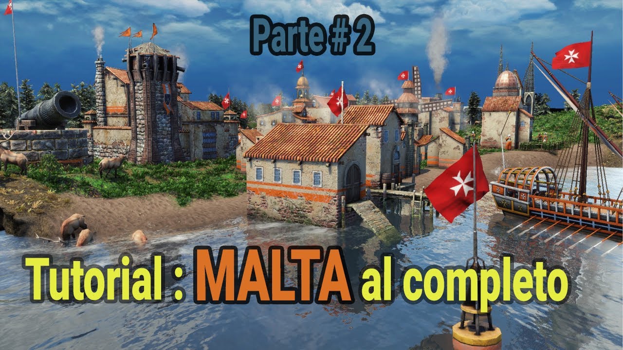 Tutorial completo de MALTA: parte #2 (todas las cartas) - Age of empires 3