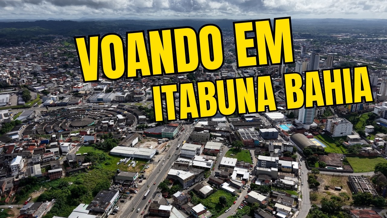 ZÉ DRONE VOANDO EM ITABUNA BAHIA