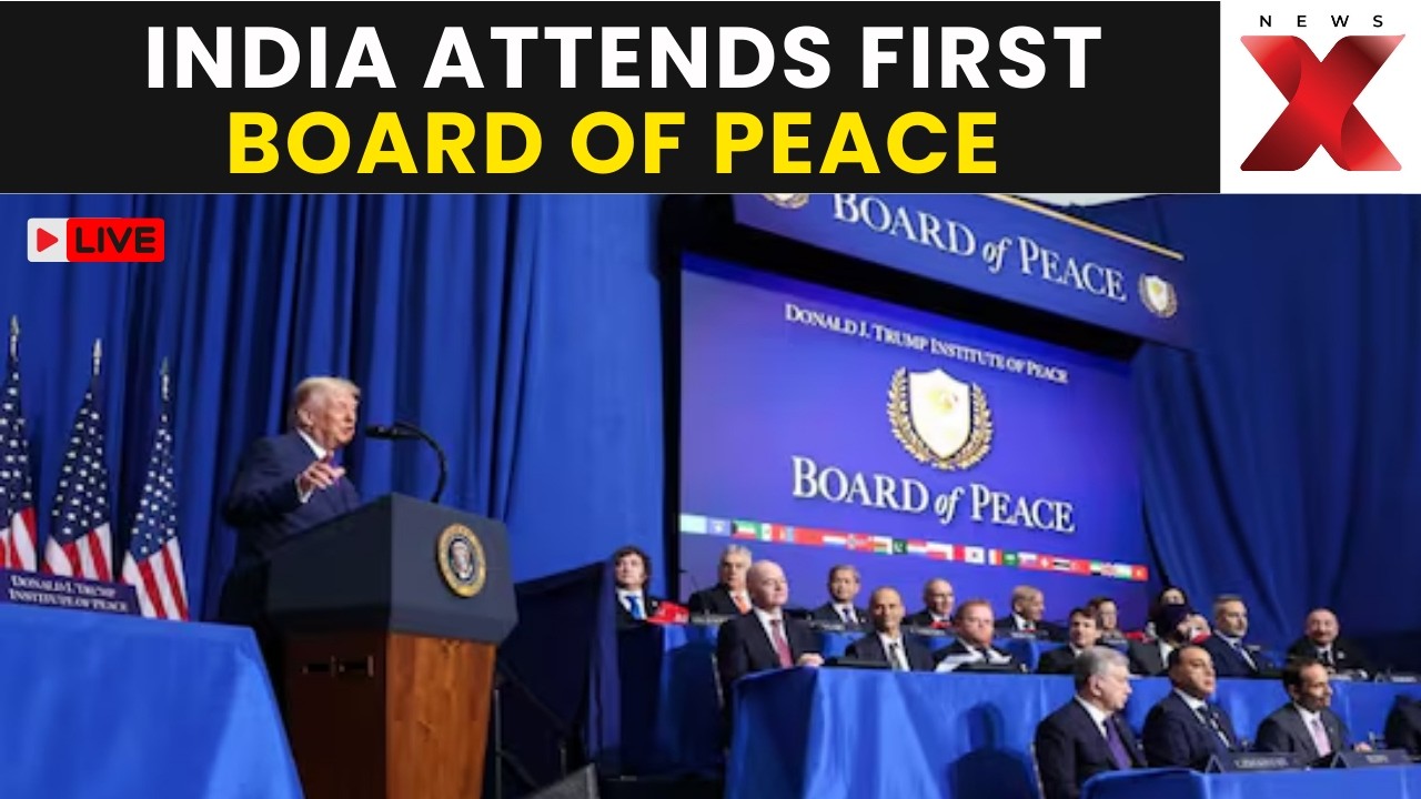 Board of Peace Meeting LIVE | India Joins Trump’s Board of Peace First Meeting as Observer