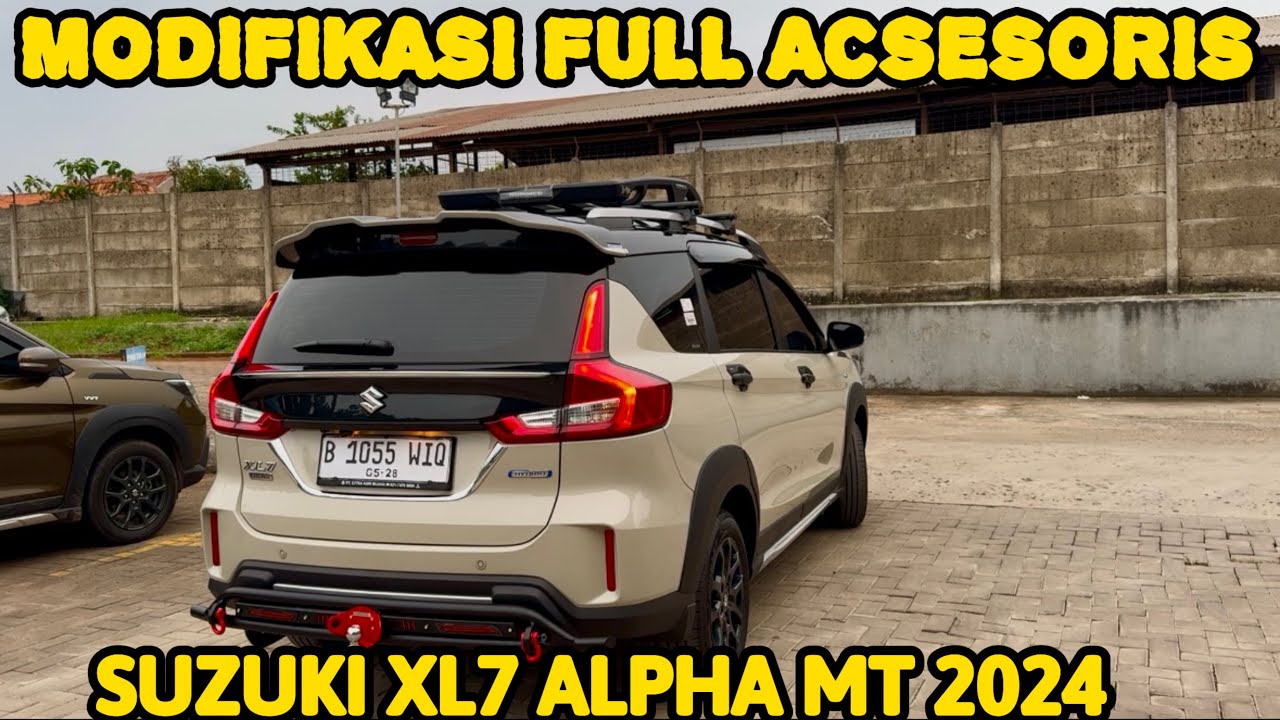 Modifikasi Suzuki XL7 Alpha AT Hybrid Pasang Tobing Bar Sevencode Cobra Makin Keren Macco !!!