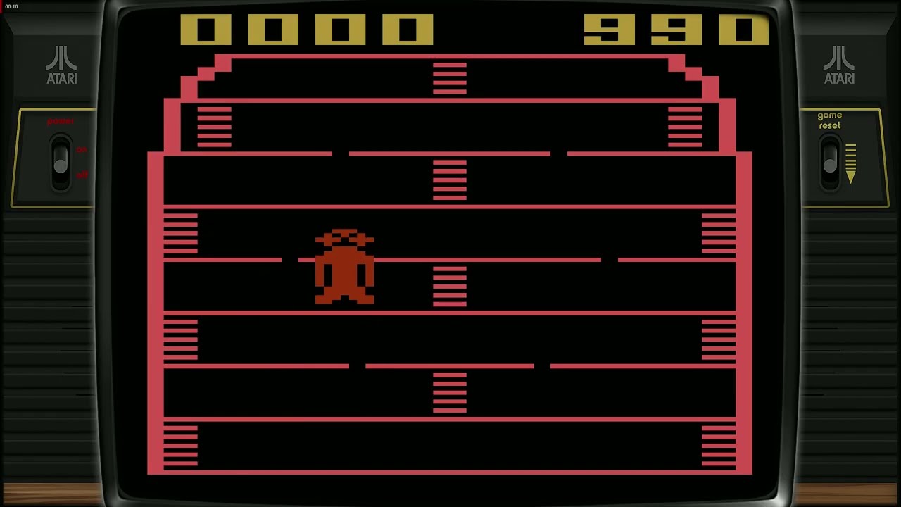 King Kong (1982) Atari 2600 Gameplay | Classic Tigervision Platform Game