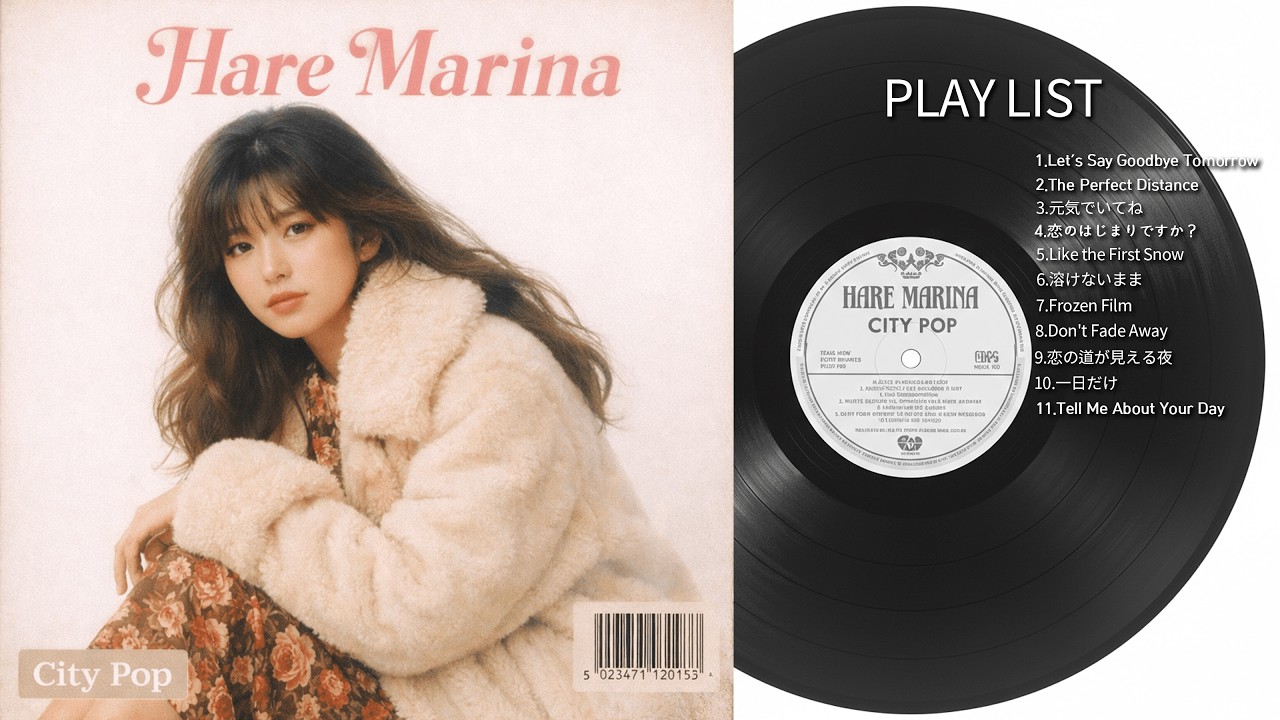 [PLAYLIST] 🎵 시티팝이 그리울 때 듣기 좋은 노래 모음 #citypop #hare #marina