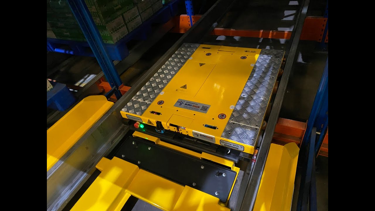 Eurorack Wifi Shuttle – Automated Warehouse Racking System