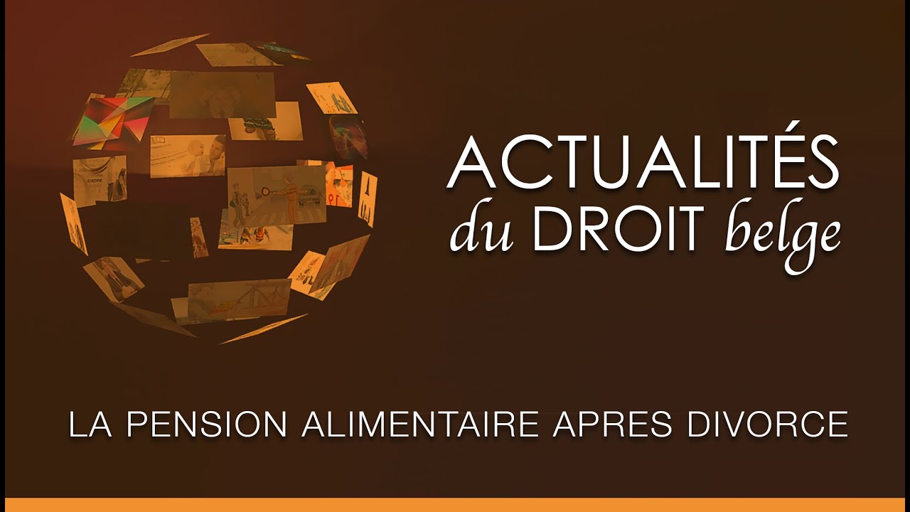 La pension alimentaire après divorce