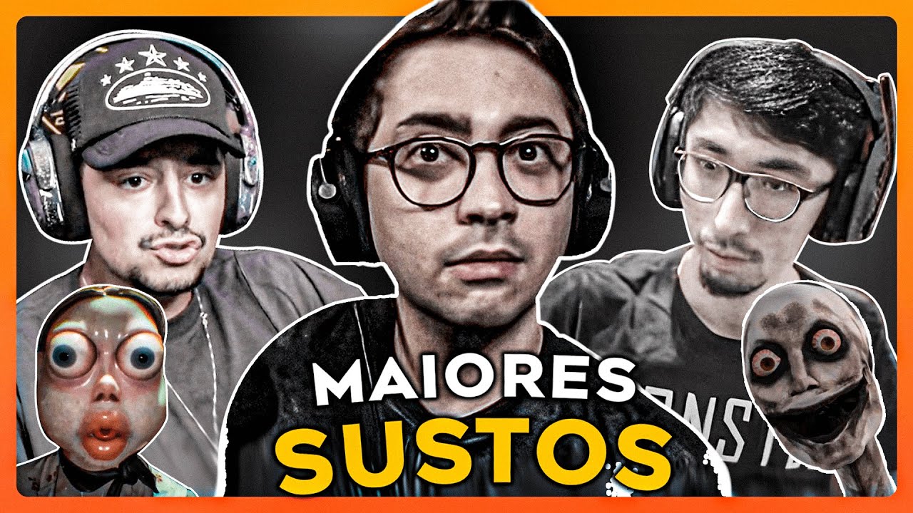 PERDERAM MUITOS ANOS DE VIDA! - MAIORES SUSTOS DOS STREAMERS