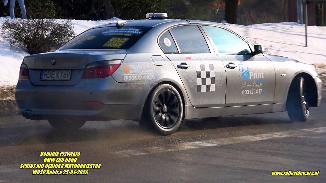 Dominik Przywara - BMW E60 535D - SPRINT XIII DĘBICKA MOTOORKIESTRA WOŚP Dębica 25-01-2026