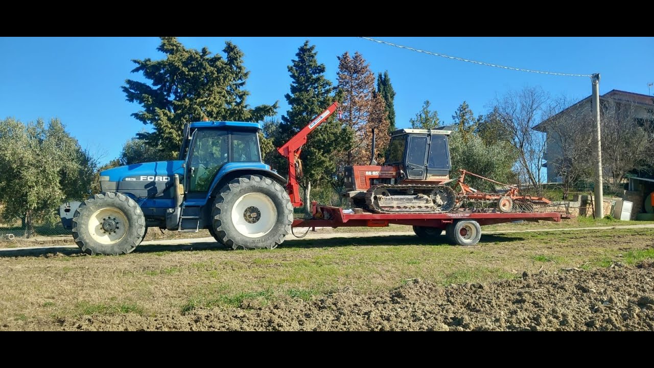 Fiatagri 88-85 e vibrocoltivatore Fraternali ripassi 2024