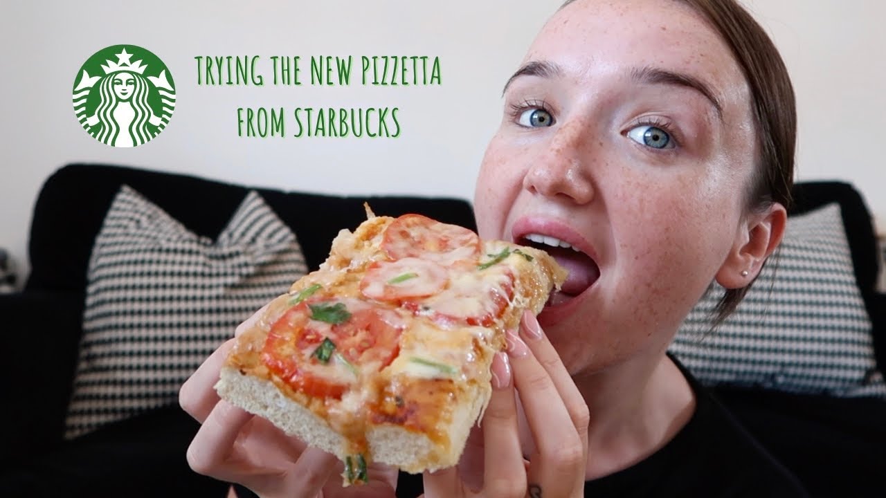 TRYING THE NEW STARBUCKS PIZZETTA | WHAT I EAT IN A DAY