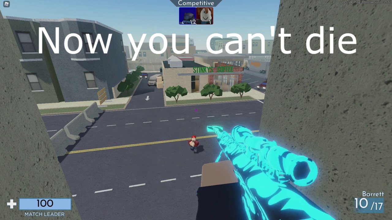 Glitch on Boulevard.. (Roblox Arsenal)