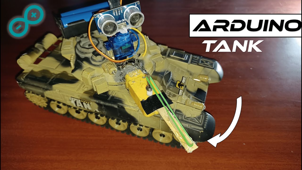 🔥How To Make Arduino Tank | Arduino Projects
