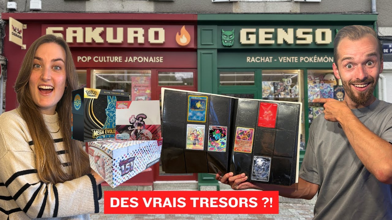 ON a TROUVE des TRESORS POKEMON en BOUTIQUE de RACHAT-VENTE ! (CHOQUANT)