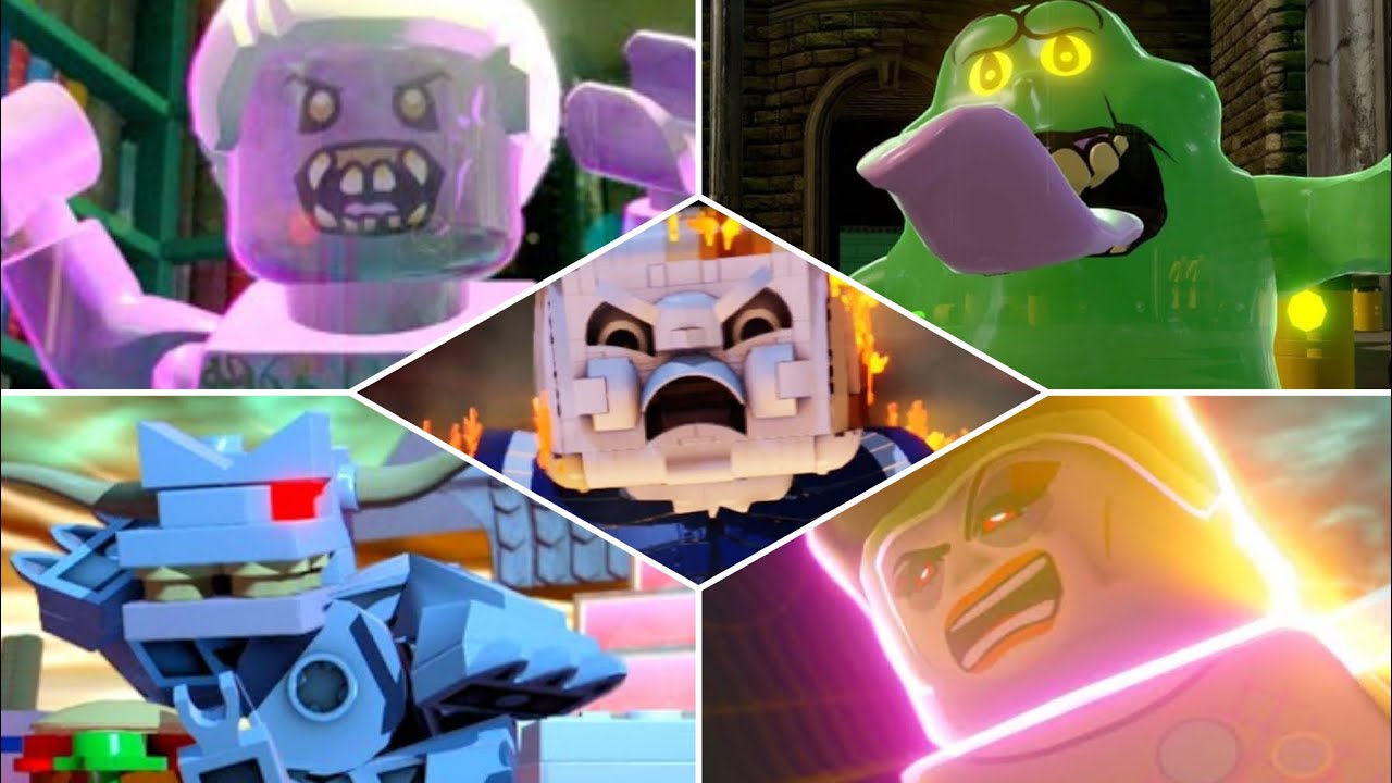 LEGO Dimensions: Ghostbusters Level Pack - All Bosses & Ending