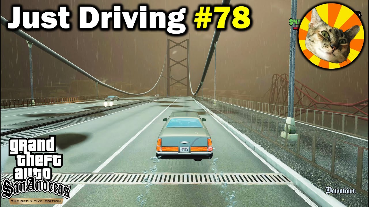 Driving from Vank Hoff Hotel (SF) to Las Venturas [GTA:San Andreas Definitive Edition]