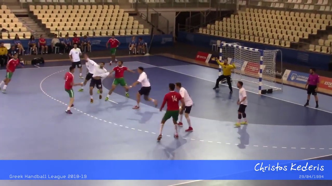 CHRISTOS KEDERIS 2018/19 - Left Wing Greek Handball Player