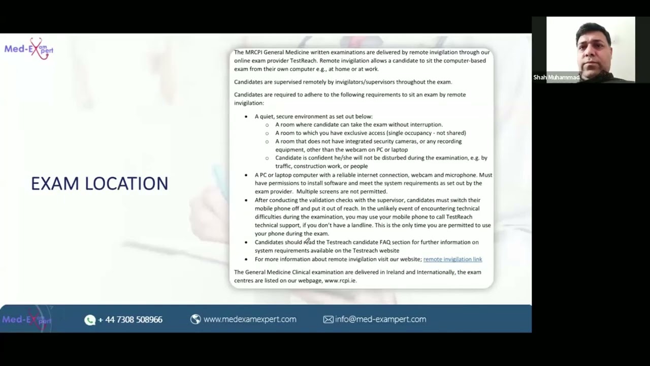 MRCPI General Medicine Part 1 Webinar &ndash; Your Roadmap to Succes