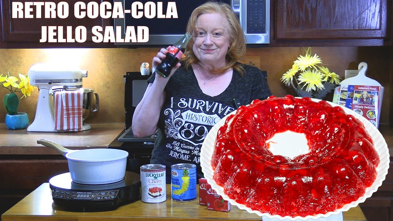 Retro COCA-COLA JELLO SALAD DESSERT