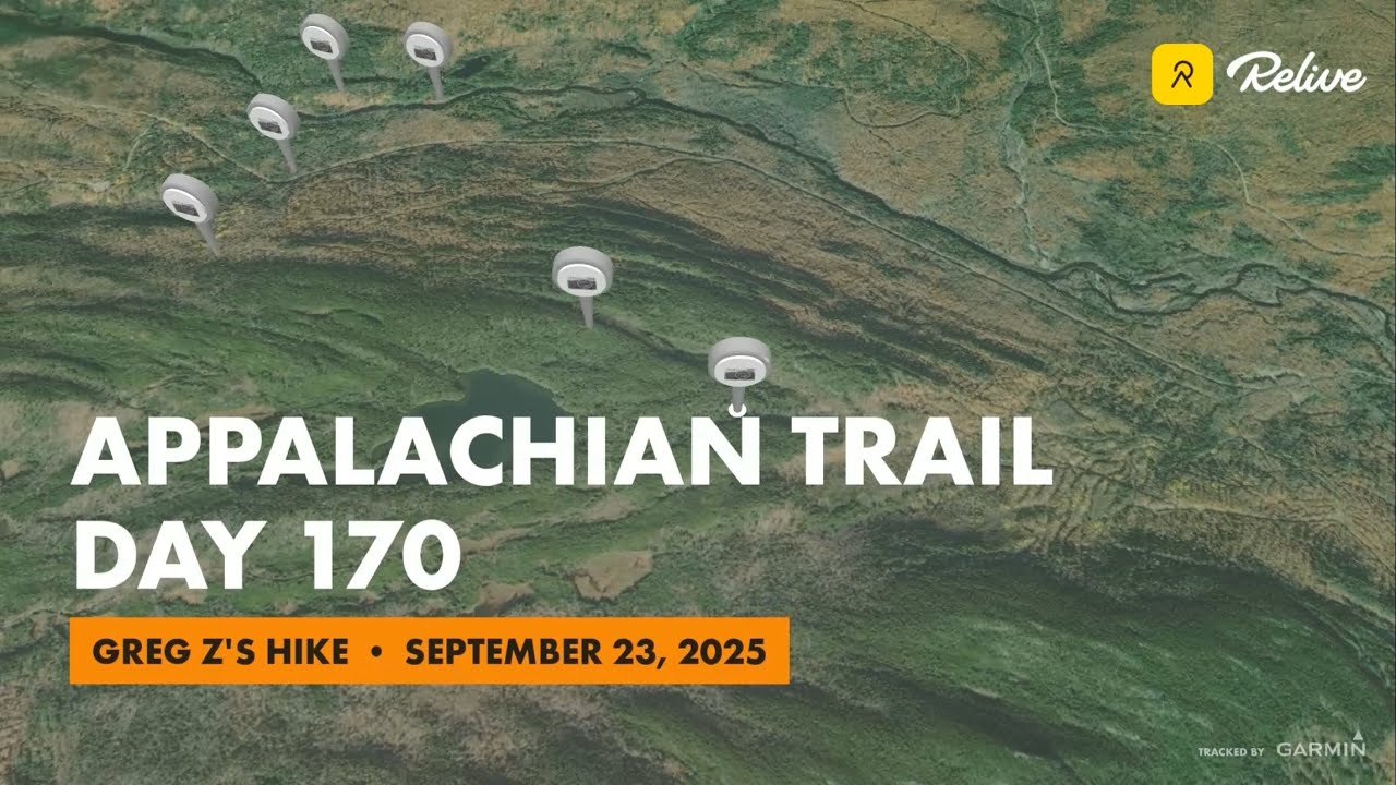 Appalachian Trail Thru Hike Day 170 - 2025 - Unnamed Campsite to Logan Brook Road - Mile 2127.6