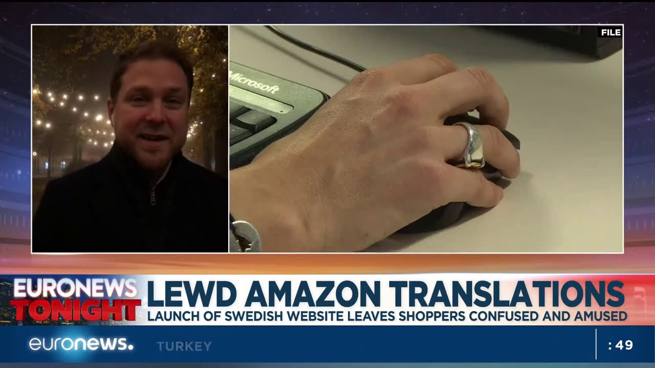 Lewd Amazon translations: Launch of Swedish website leaves shoppers confused and amused