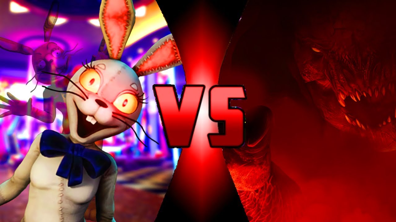 Vanny VS Distortus Rex who wins? (Five Nights at Freddy's vs Jurassic World)