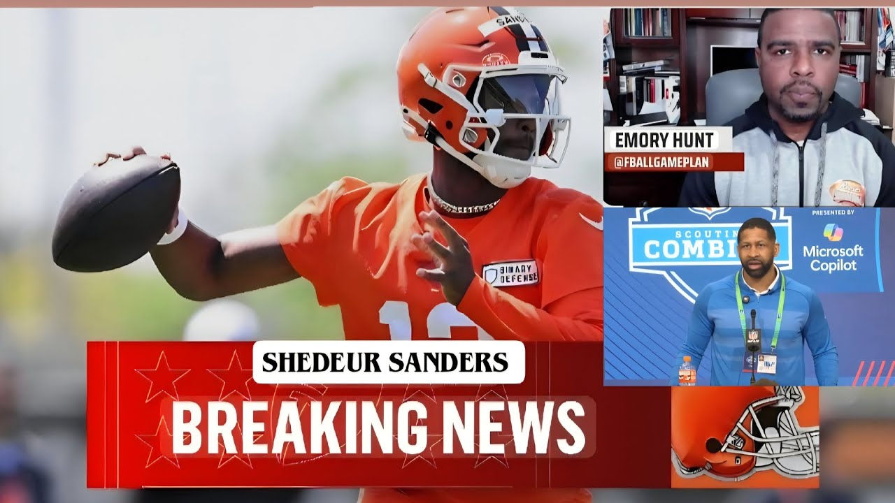 Emory Hunt EXPOSES THE HATERS About SHEDEUR SANDERS | Andrew Berry Talks Browns QB Room 