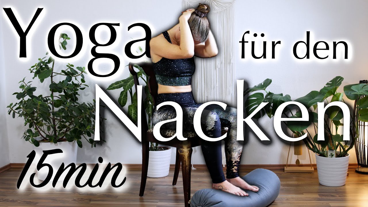 Yoga für den Nacken | auf dem Stuhl | Yoga im Sitzen | Nackenverspannungen lösen | für Senioren