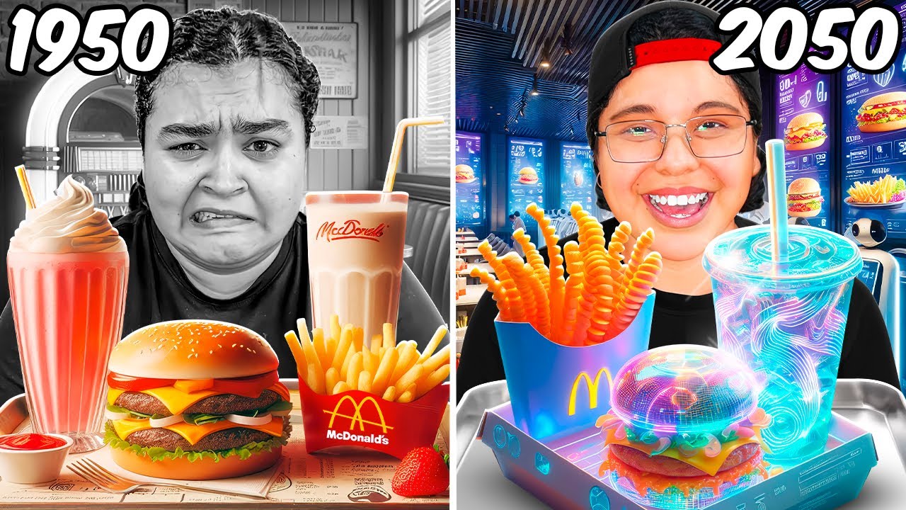 COMIENDO 100 AÑOS DE MC DONALD’S 😱🍔 | Patho
