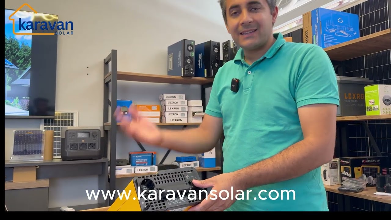 Mexxsun 3000 watt 12v tam sinüs (akü şarjlı) inverter Ekranlı