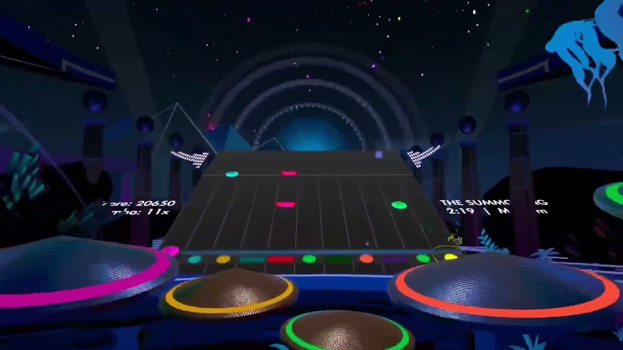 Another Vr drumming video (THE SUMMONING-Sleep Token)