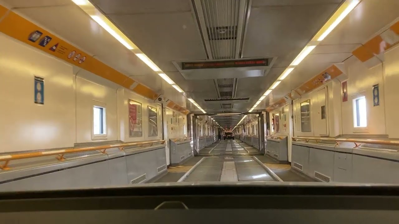 Car train to France