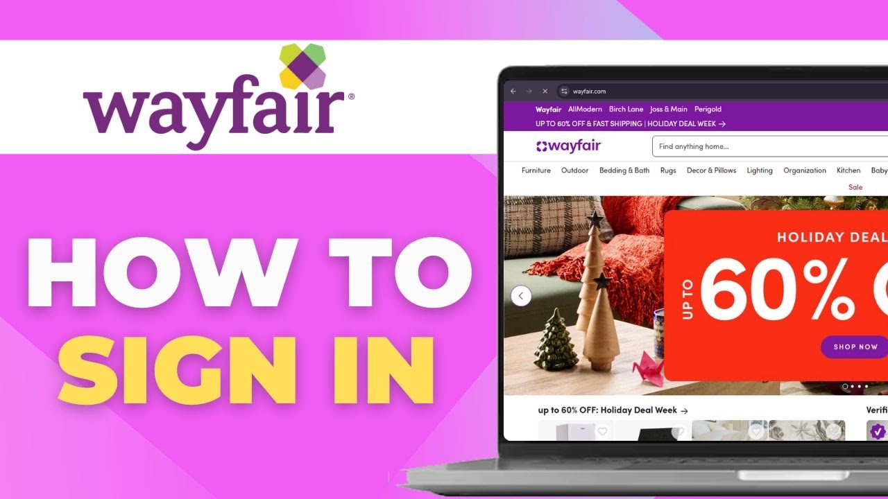 Как войти в систему Wayfair Credit Card для оплаты
