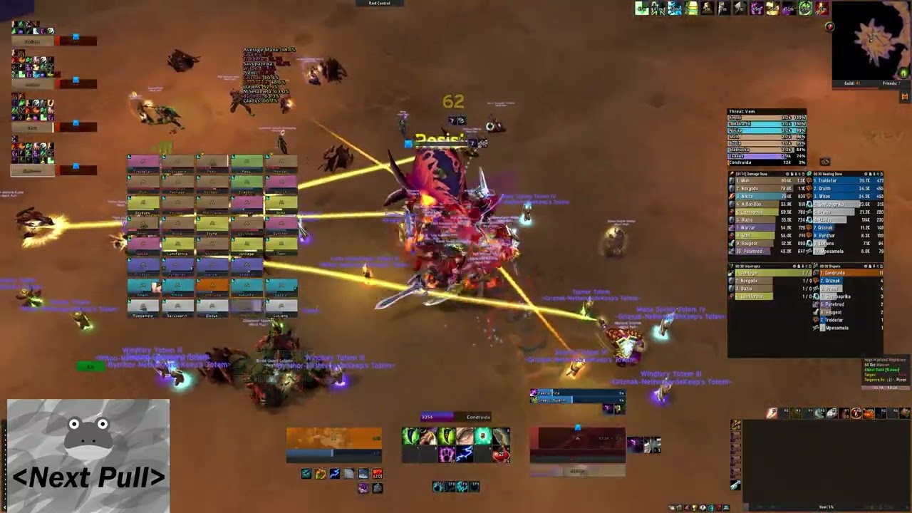 (VOD) Next Pull AQ40 raid - [Healer POV] - WoW Classic