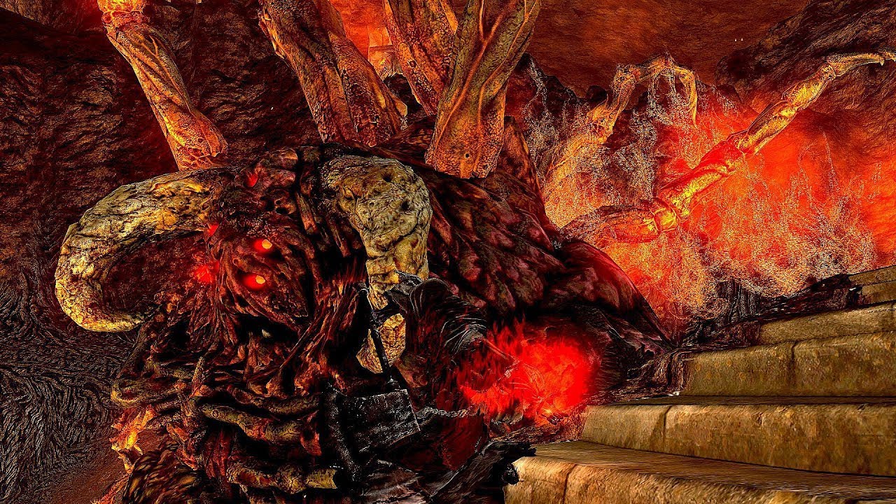 Dark Souls™: Remastered - Ceaseless Discharge Boss Fight [1080p 60fps]