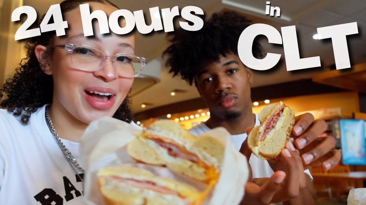 i spent 24 hours in Charlotte, NC and ONLY went to my FAVORITE SPOTS! | aliyah simone